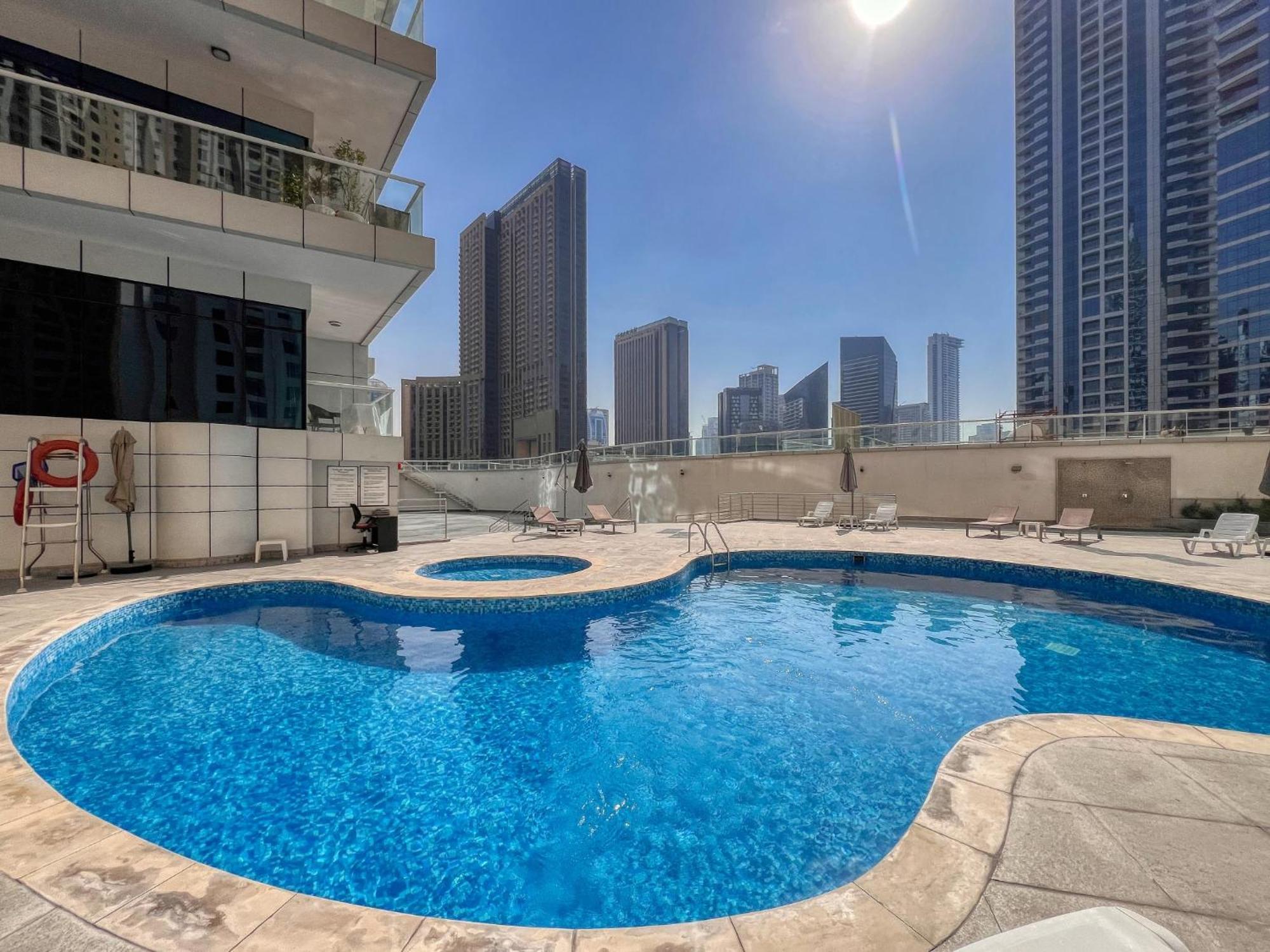 Enticing Space With Marina View Near The Beach! Dubai Eksteriør bilde